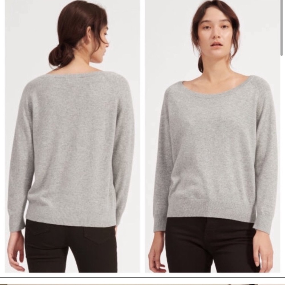 Everlane 100% cashmere ballerina sweater